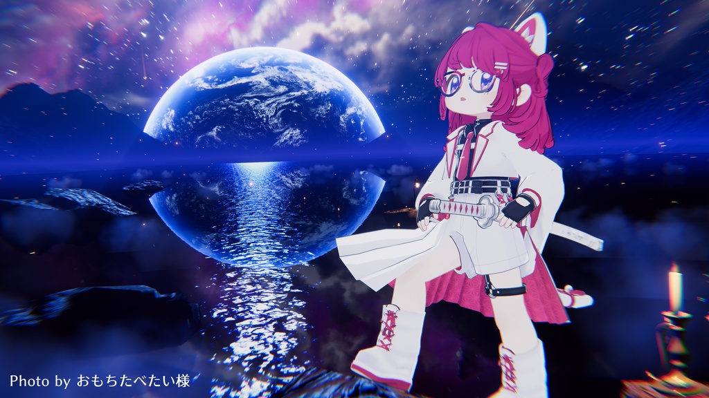【4アバター対応】暁猫-Akeneko-
