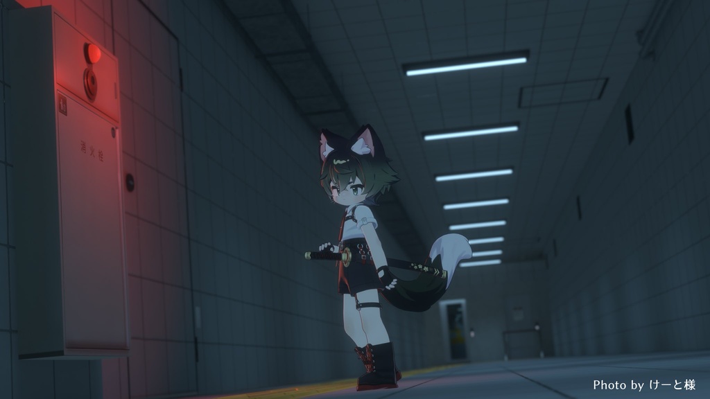 【4アバター対応】暁猫-Akeneko-