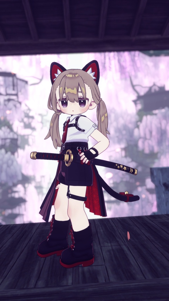 【📢SALE(~5/15)】暁猫-Akeneko-【4アバター対応】