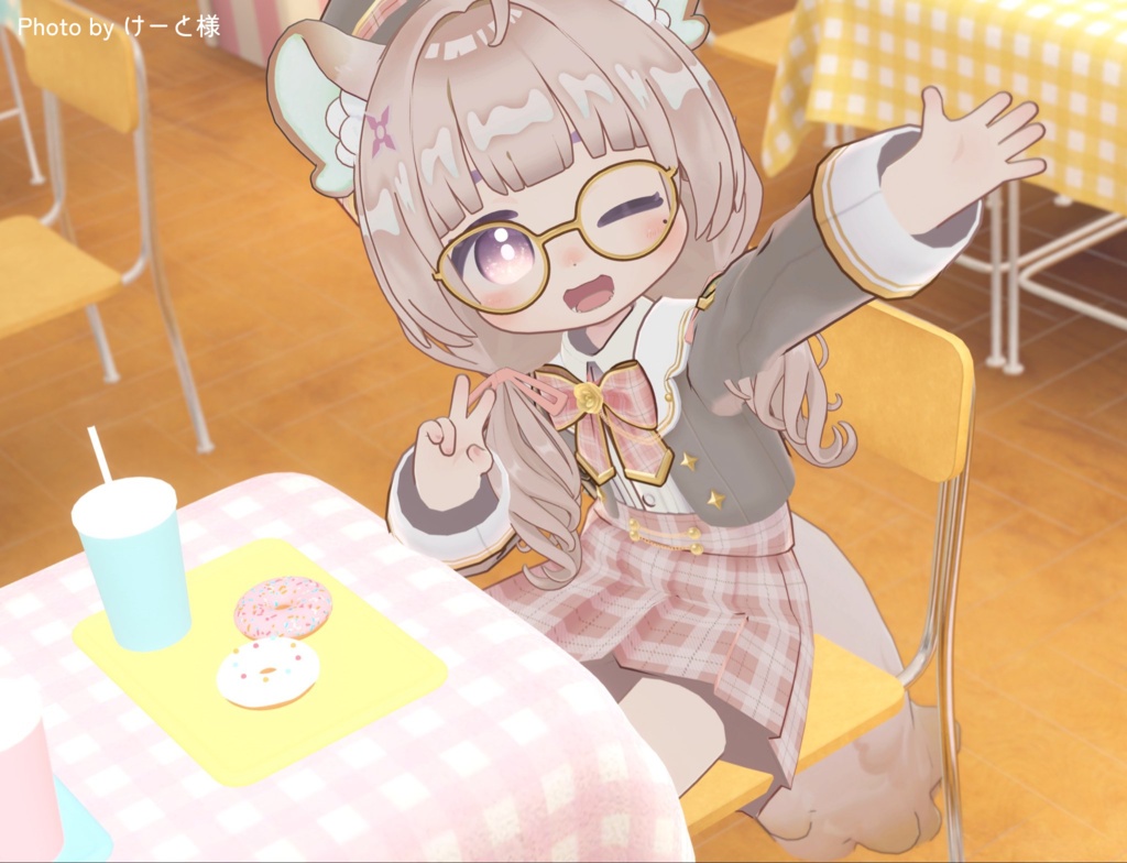 【8アバター対応】NobleSchoolUniform