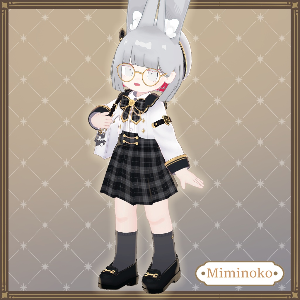 【8アバター対応】NobleSchoolUniform