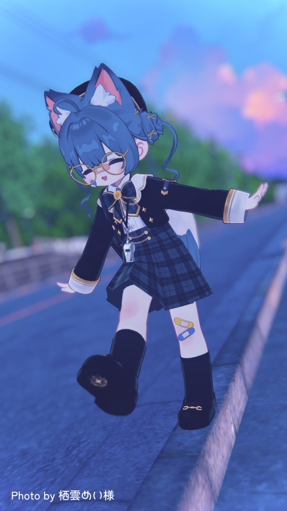 【8アバター対応】NobleSchoolUniform