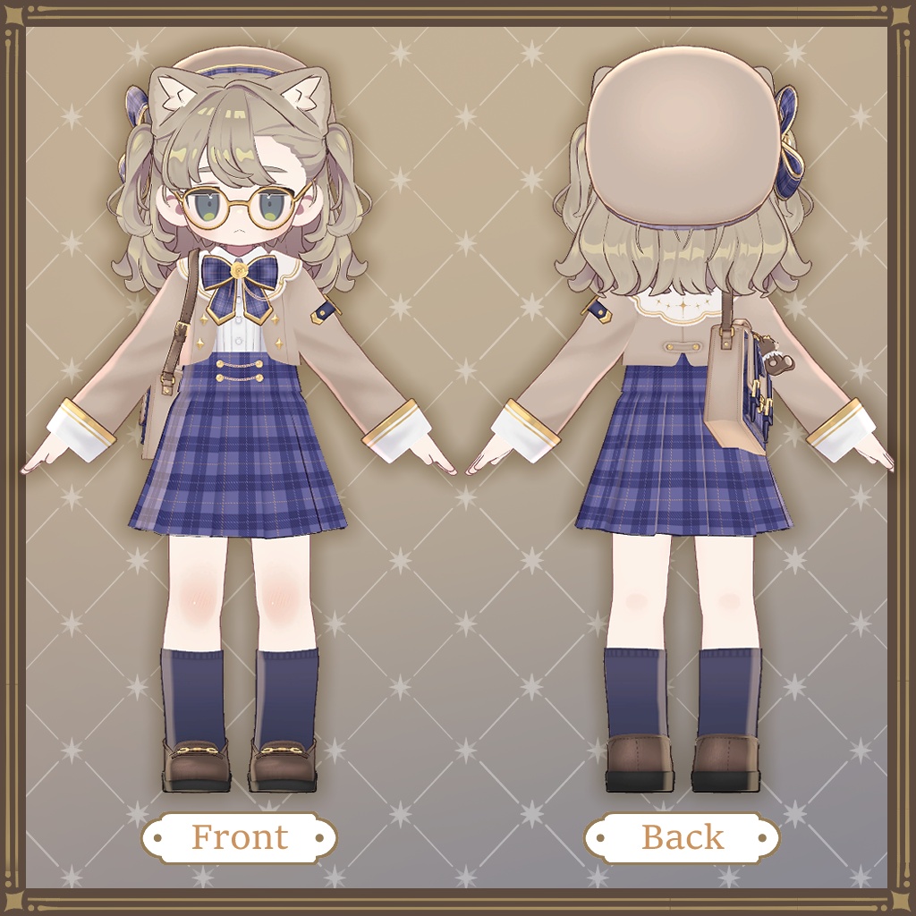 【🎀SALE🎀】NobleSchoolUniform【3アバター対応】