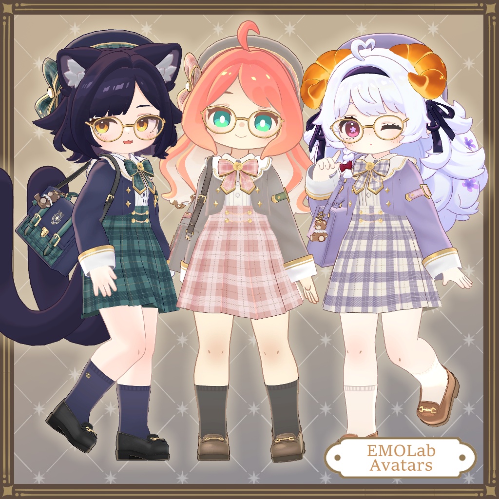 【🎀SALE🎀】NobleSchoolUniform【6アバター対応】