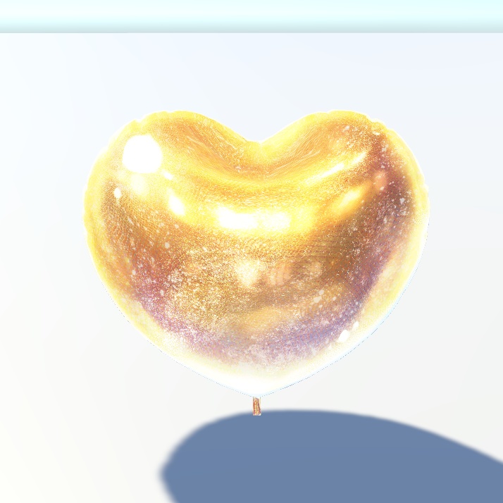 ハートバルーン + ロゴ