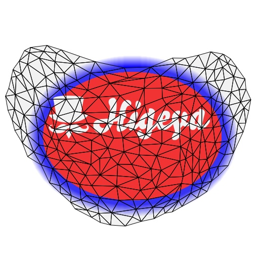 ハートバルーン + ロゴ