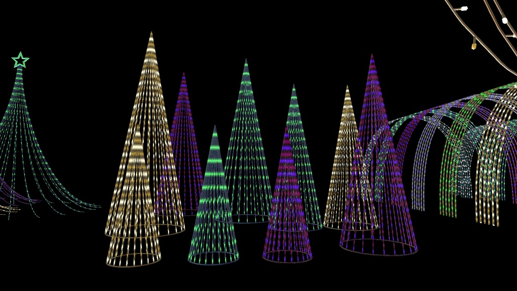 ガーデンイルミネーションセット