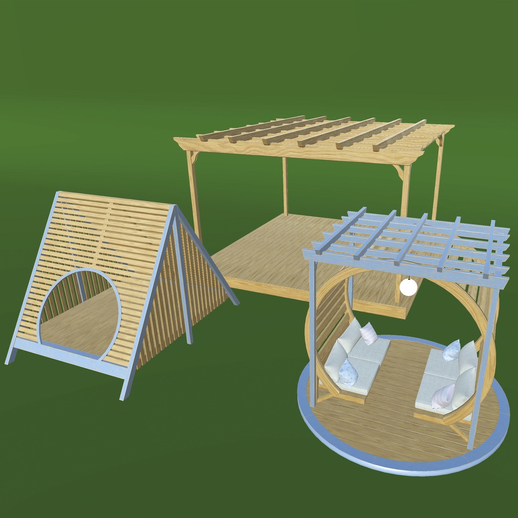 庭に作る居心地のいい場所