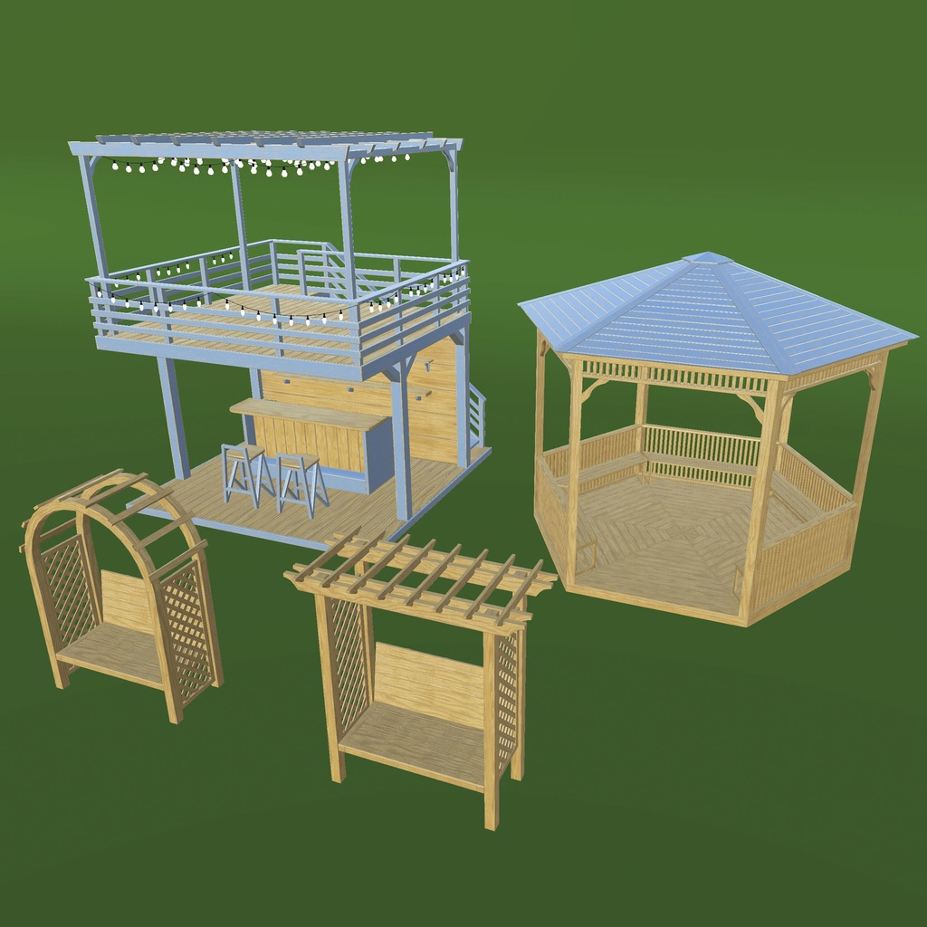 庭に作る居心地のいい場所