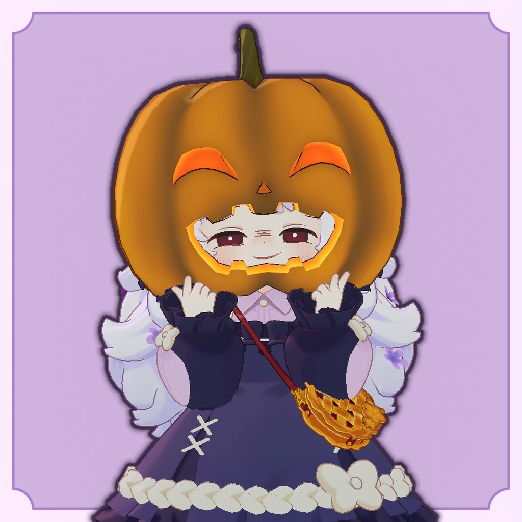 パンプキンヘルメット【ModularAvatar】