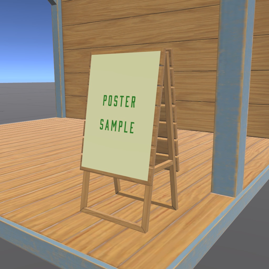 【Vketブース想定】4x4x5 Garden House Booth