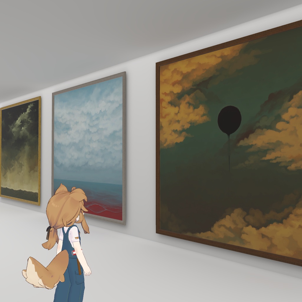 額装された絵画