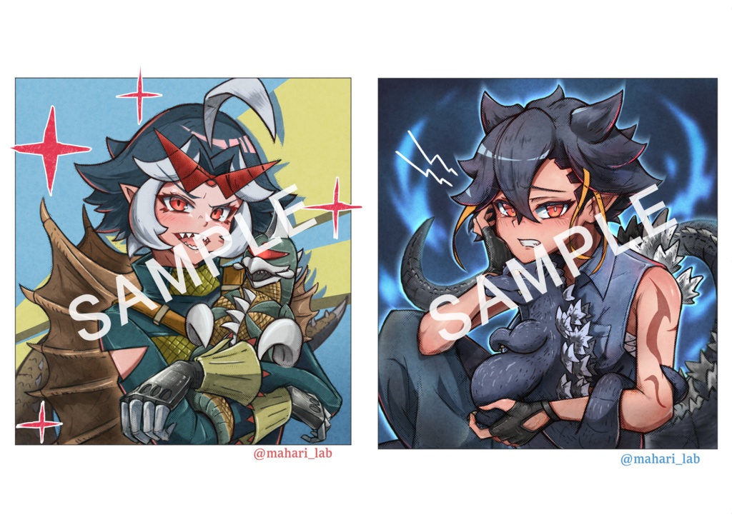 怪獣と其の擬人化のまとめ本