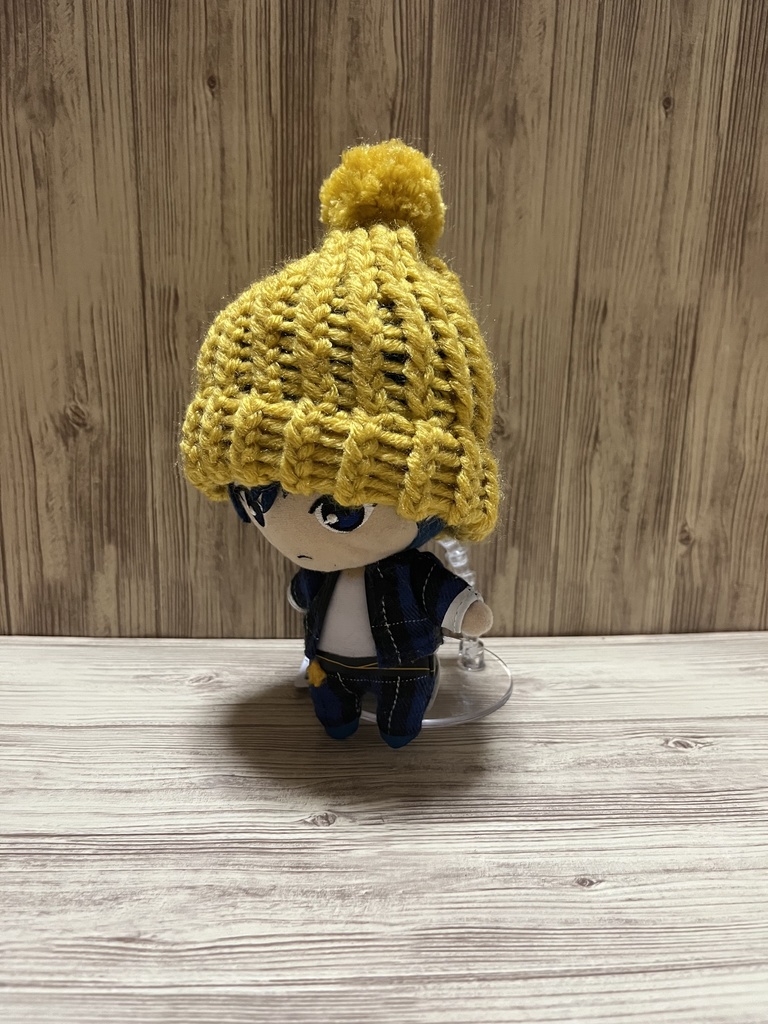 ニット帽（イエロー）