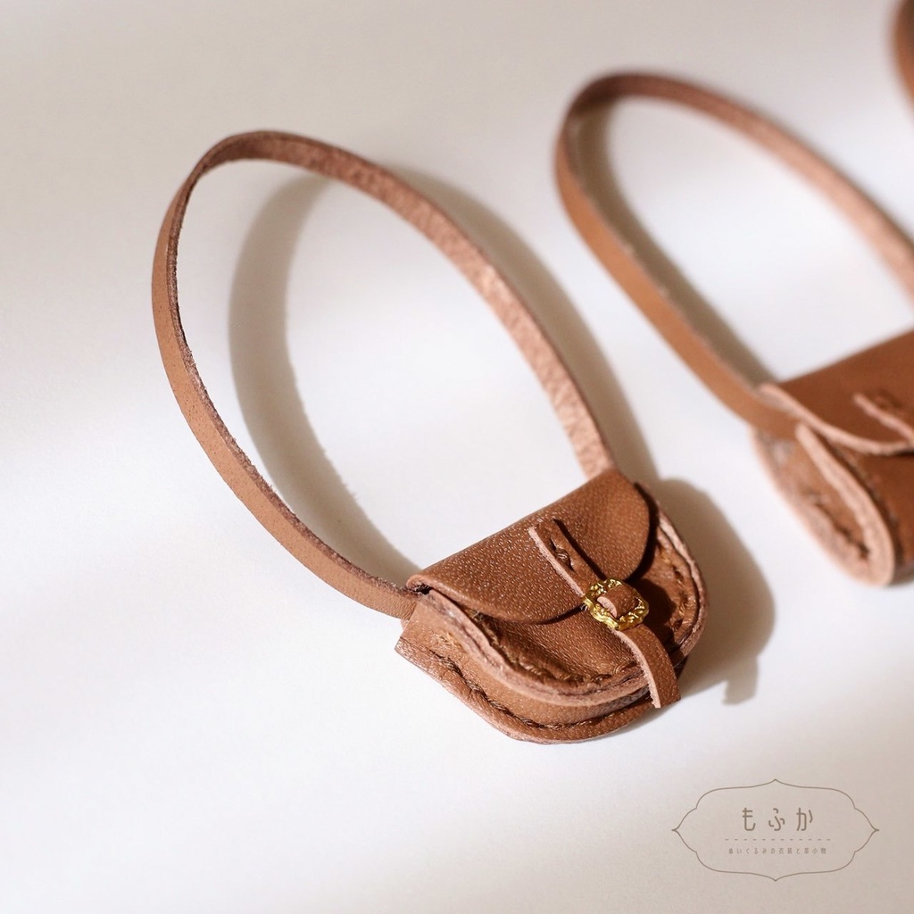 本革バッグ 10cmぬいぐるみ用