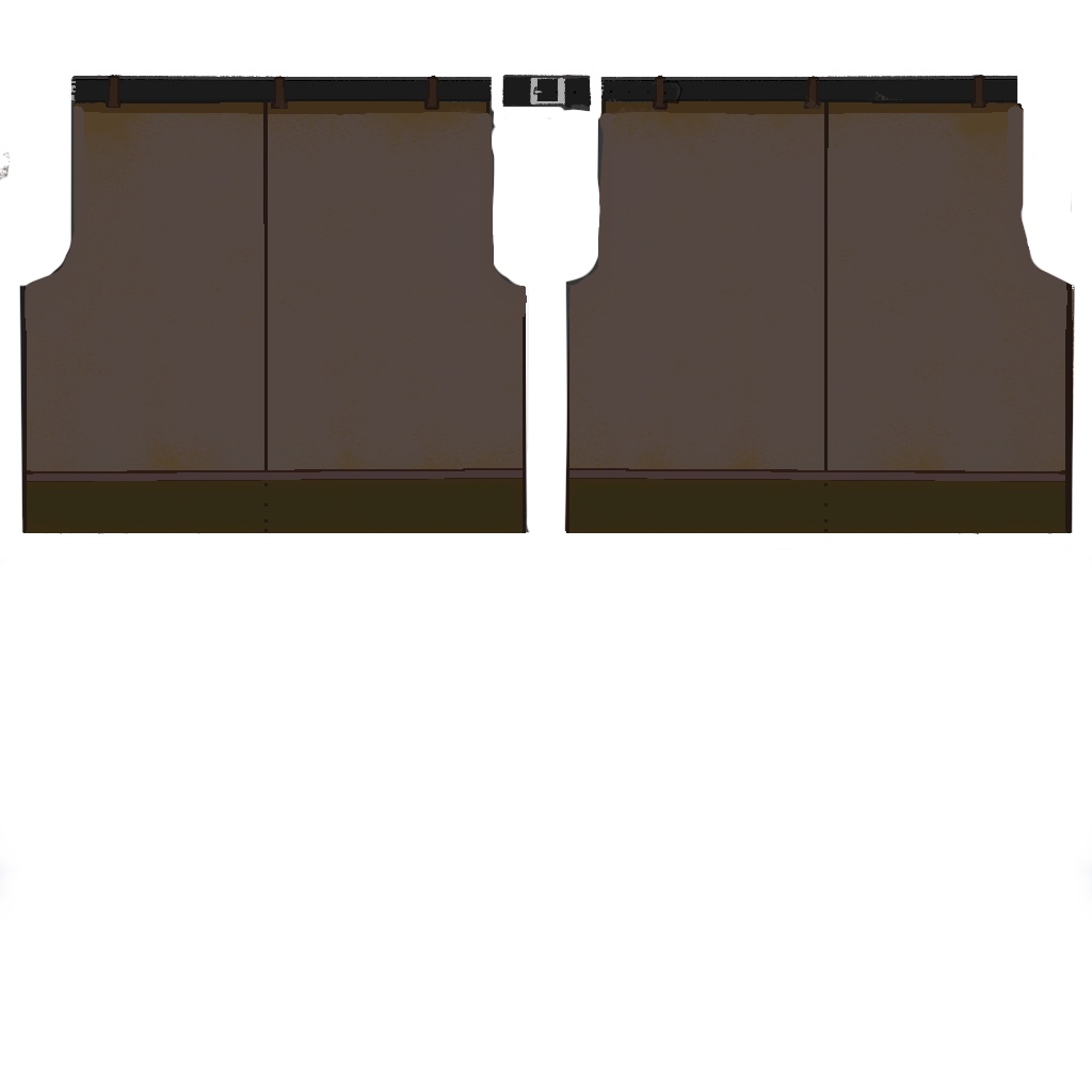 落ち着いた色のパーカー(VRoid用・衣装テクスチャ)