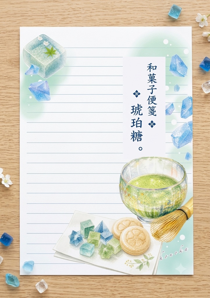 和風便箋✤和菓子✤