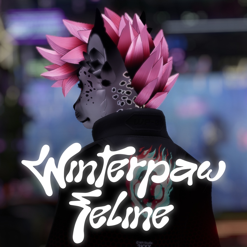 Winterpaw 猫 / オリジナル3Dモデル
