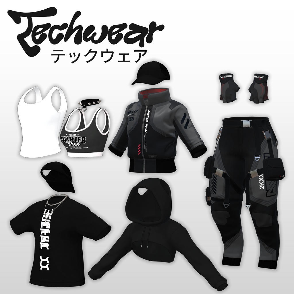 Winterpaw 猫 / オリジナル3Dモデル