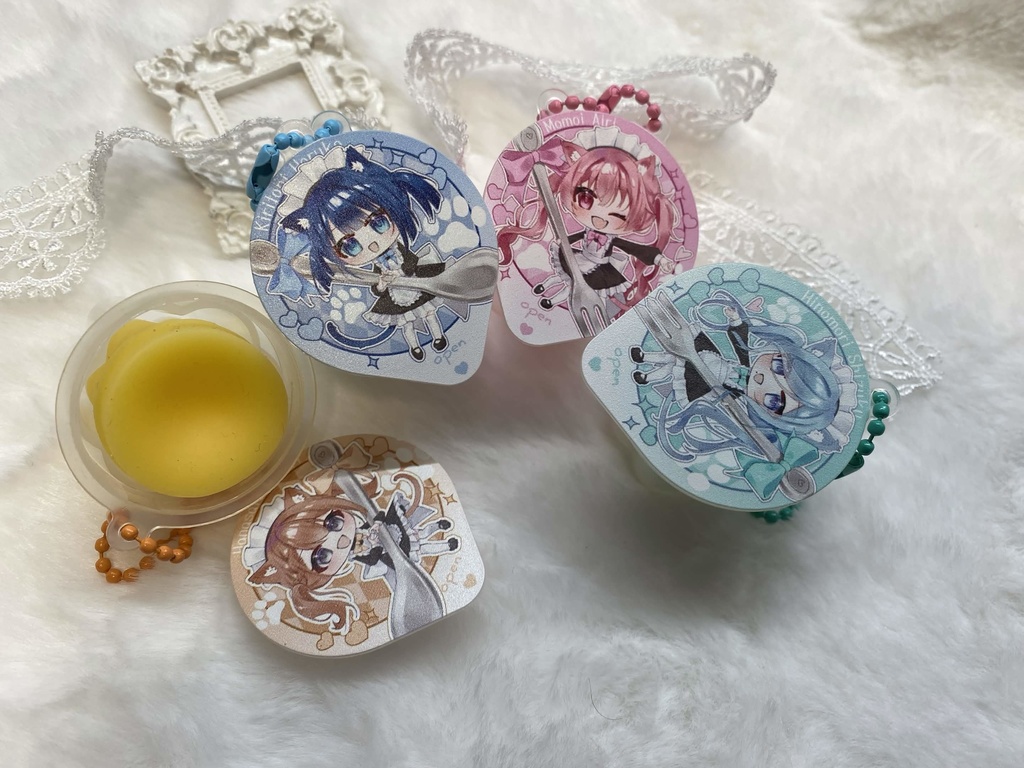 猫シリーズ ①アクリルブロック