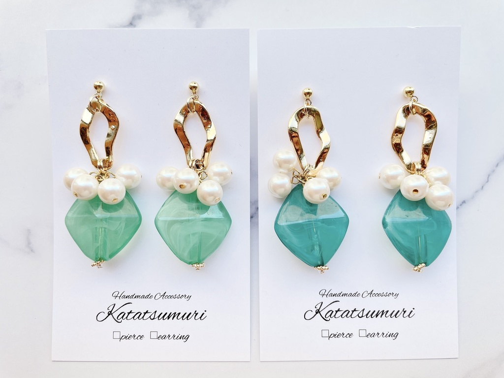 【ツイステ】フロイド&ジェイド イメージイヤリング・ピアス