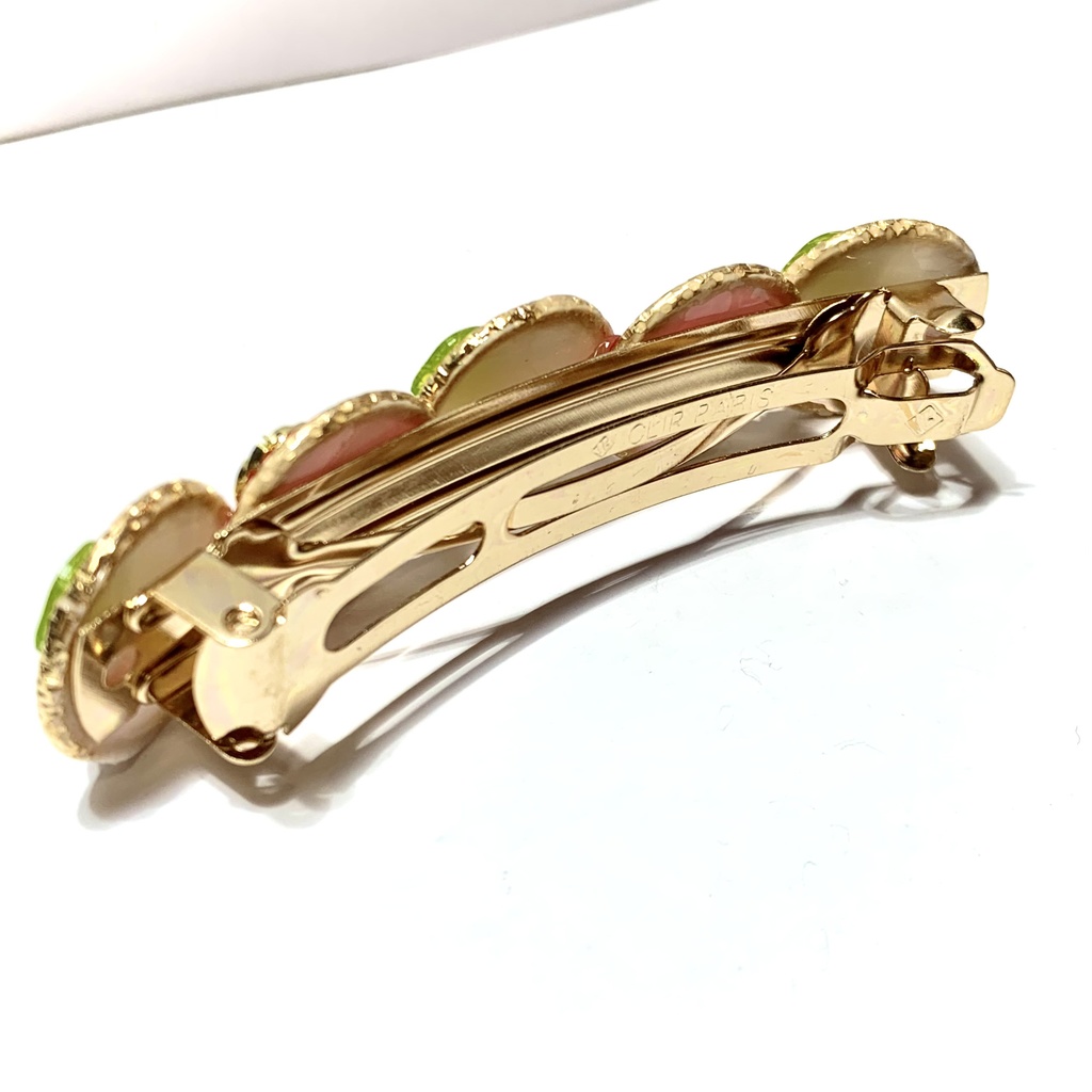 シンプルなさくらんぼバレッタ 8cm