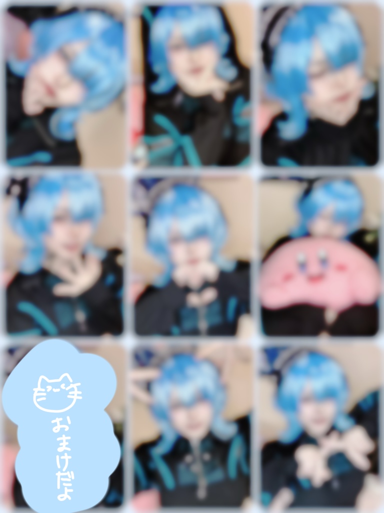 創作くらげチェキ🪼🫧