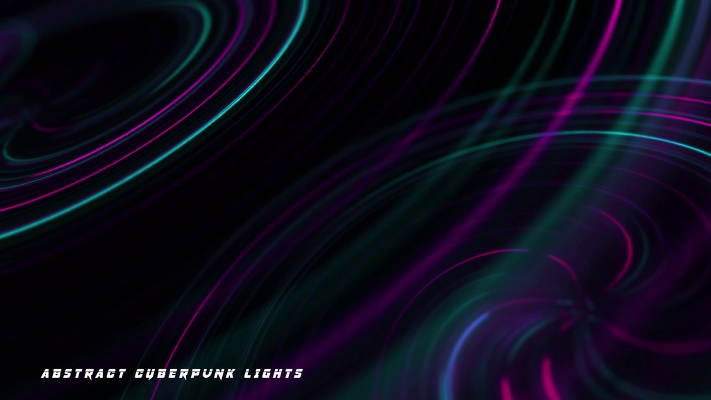 ABSTRACT CYBERPUNK LIGHTS (2020) Aep