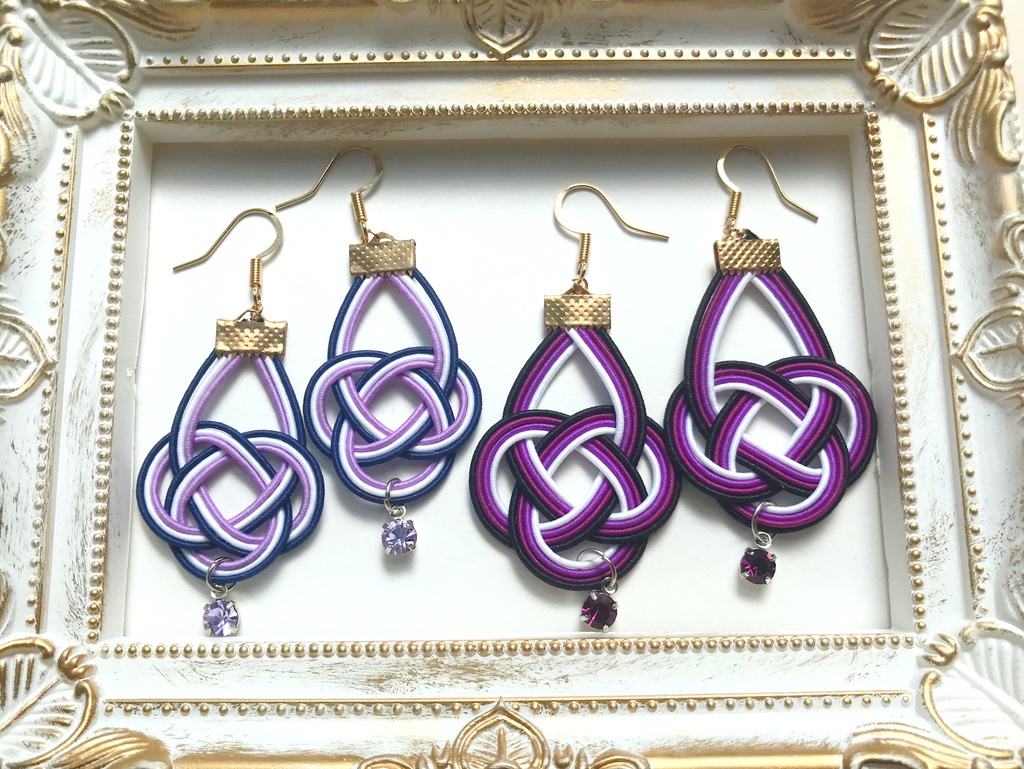 【刀剣乱舞】水引きピアス (イヤリング変更可)