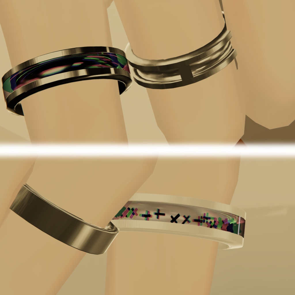 【龍のヨルちゃん専用】チェーン角飾り ヘイロー アイテム