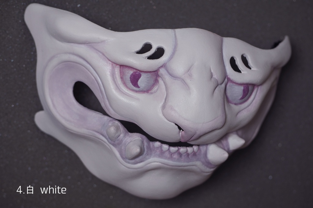 マスクonマスク Red& White