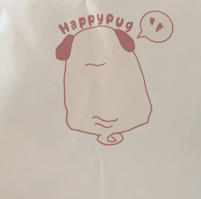 トートバッグ(パグ)