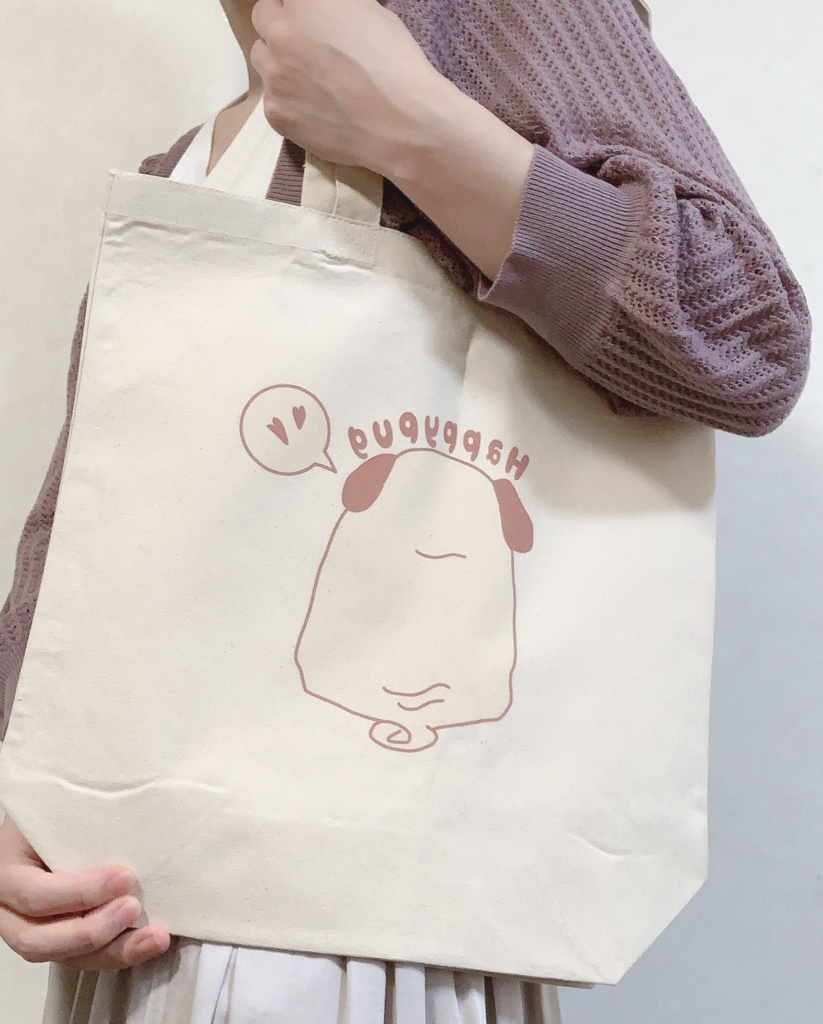 トートバッグ(パグ)