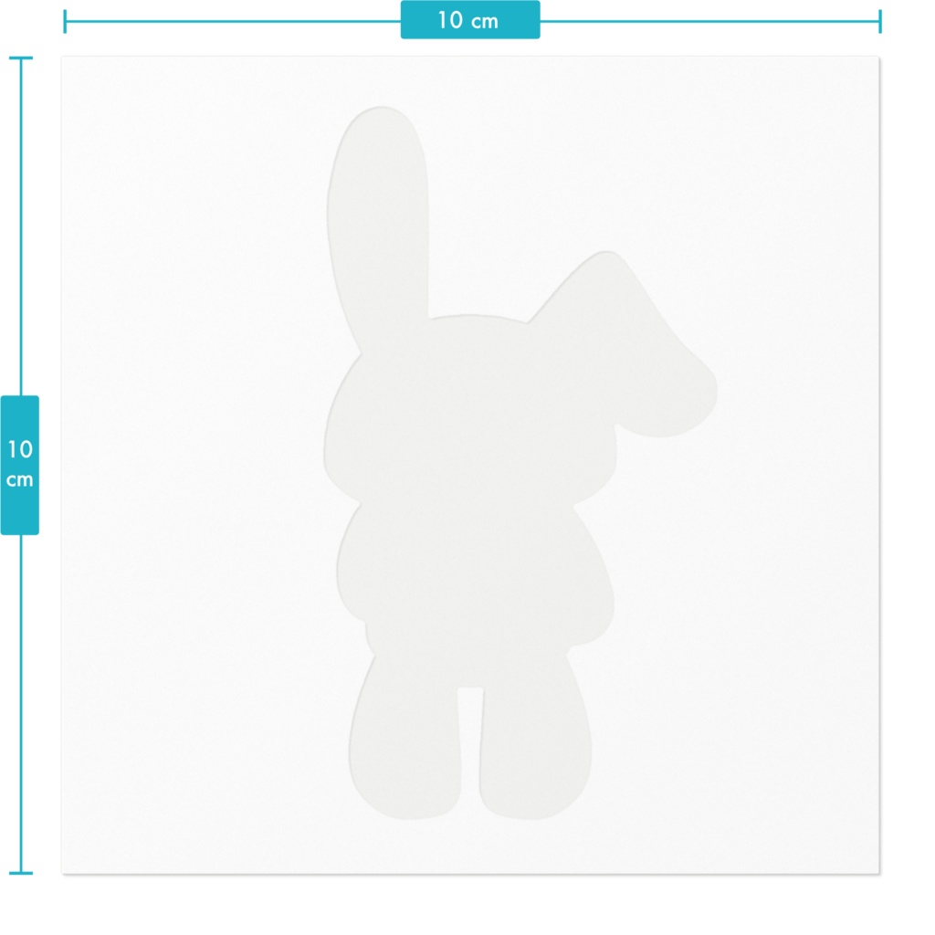 病みうさぎステッカー