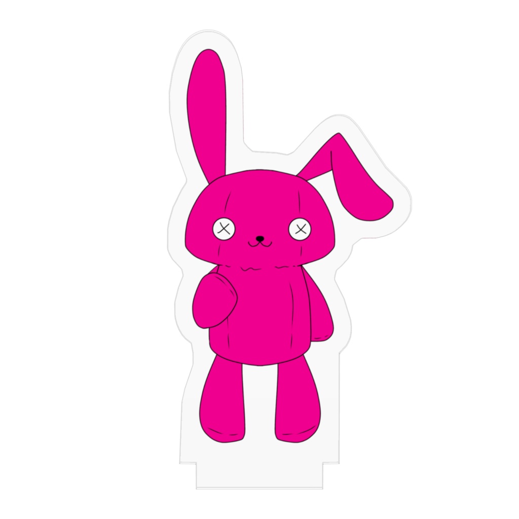 病みうさぎアクリルフィギュア