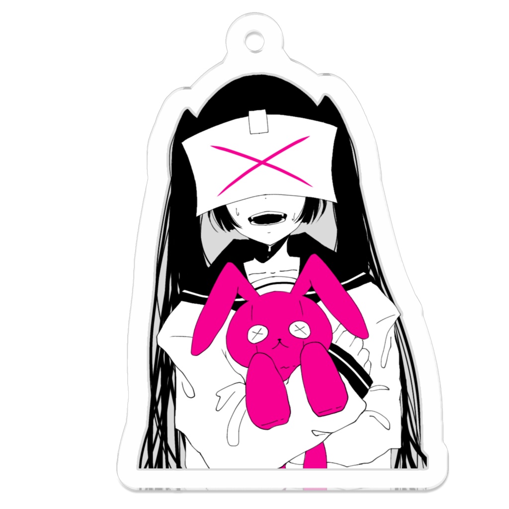 病みセーラー服アクリルキーホルダー