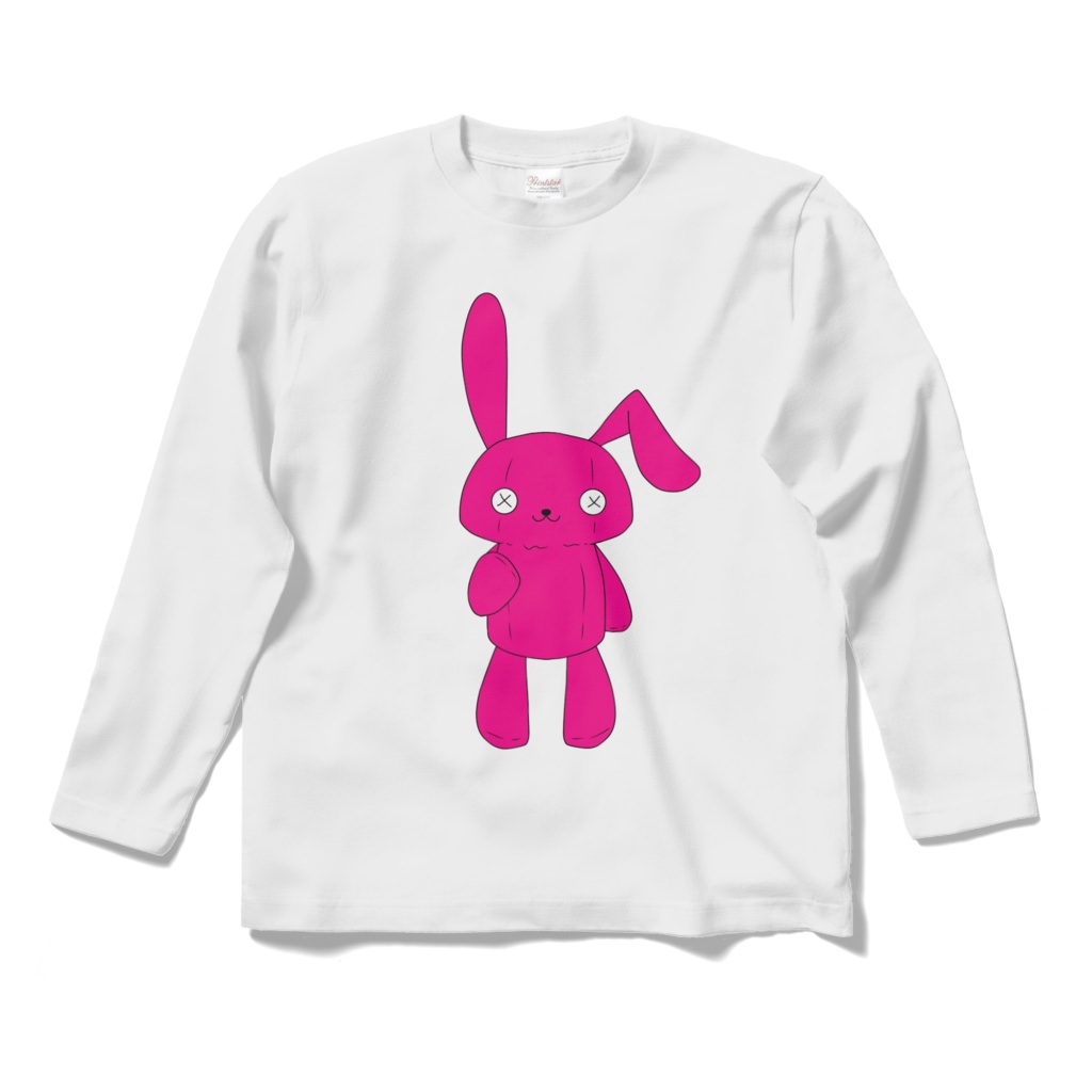 病みうさぎロングスリーブTシャツ
