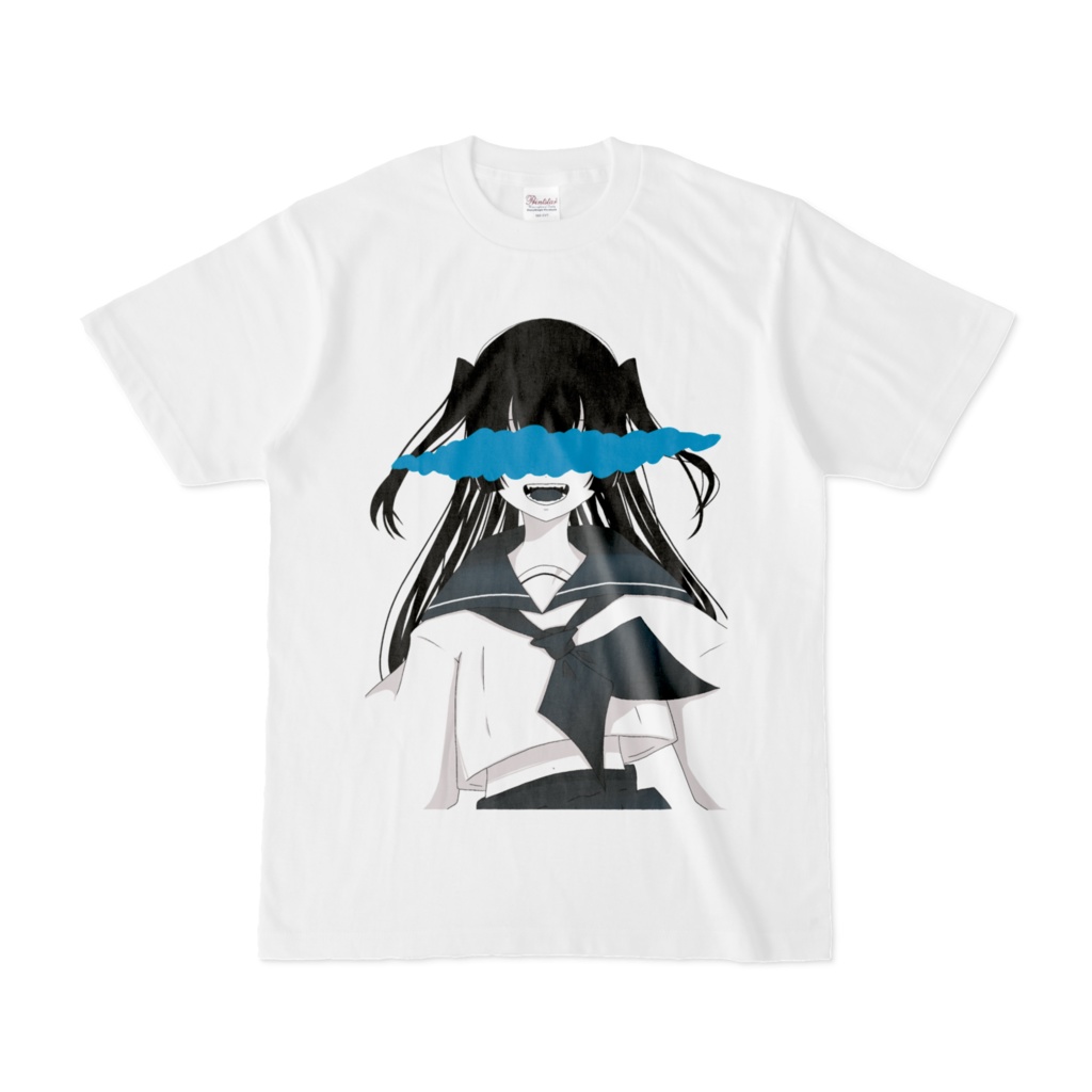 病みセーラー服Tシャツ