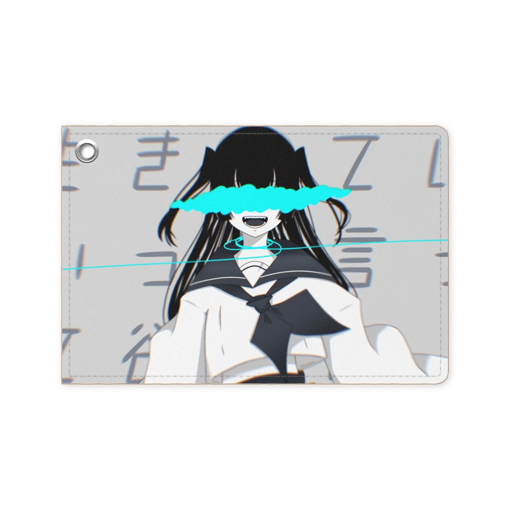 病みセーラー服パスケース