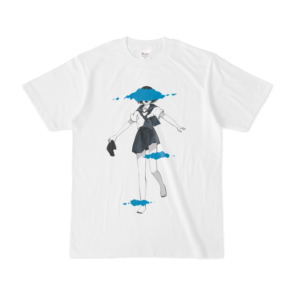 病みセーラー服Tシャツ