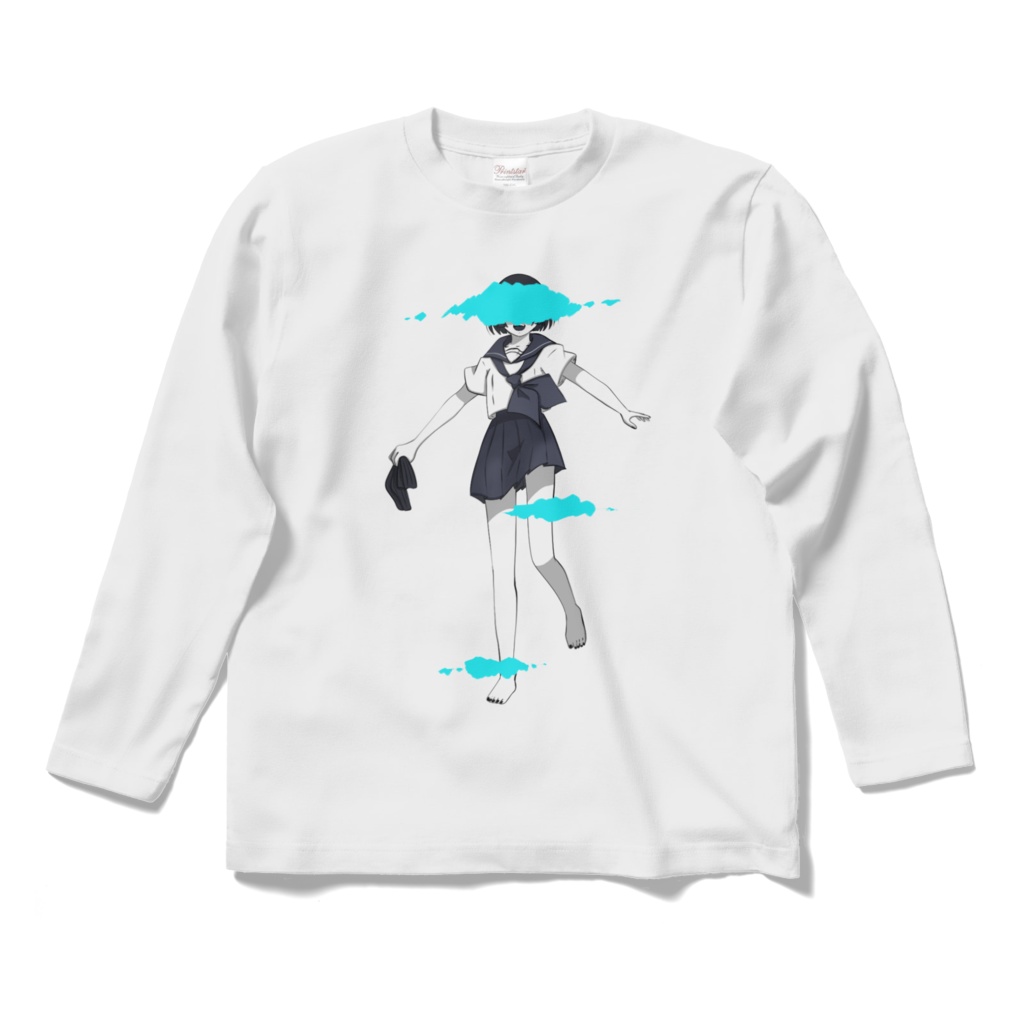 病みセーラー服Tシャツ
