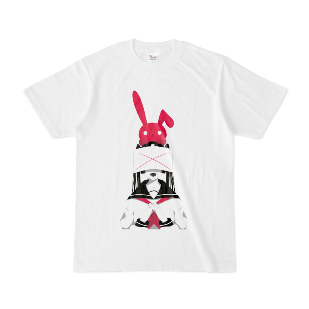 病みセーラー服Tシャツ