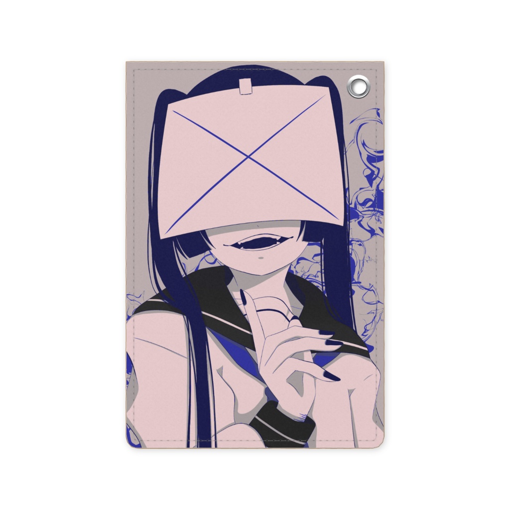 病みセーラー服パスケース