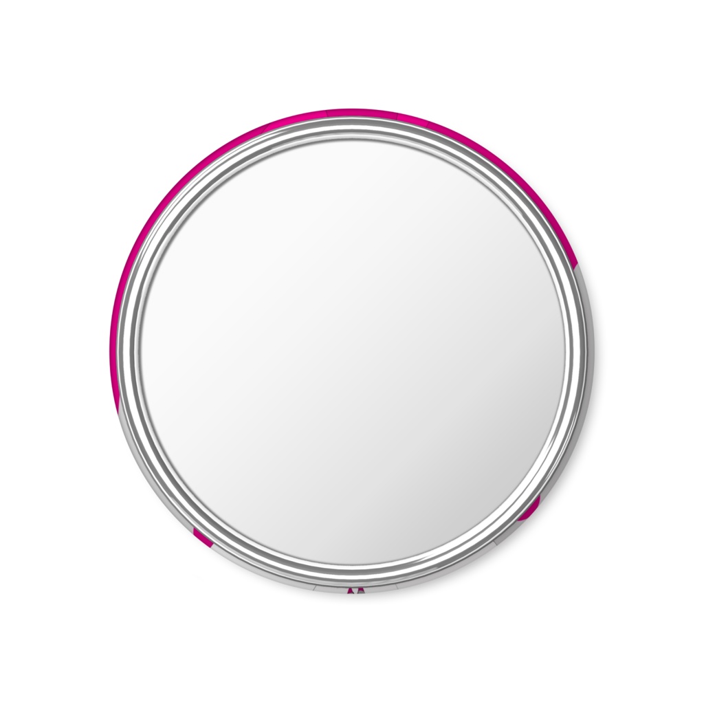 病みセーラー服缶ミラー