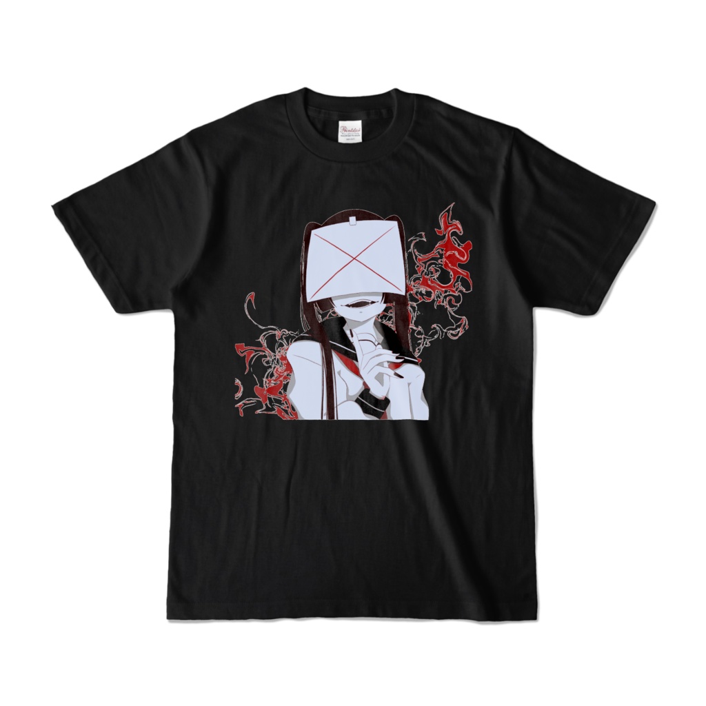 病みセーラー服Tシャツ