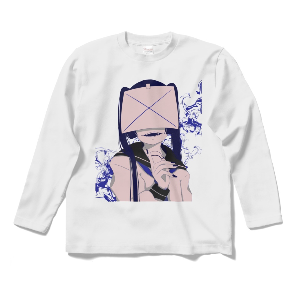 病みロングスリーブTシャツ