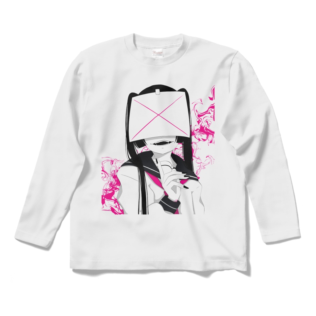 病みロングスリーブTシャツ