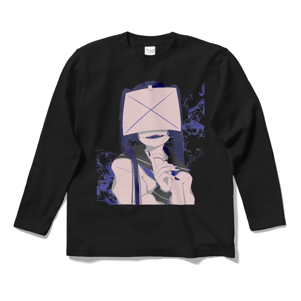 病みロングスリーブTシャツ