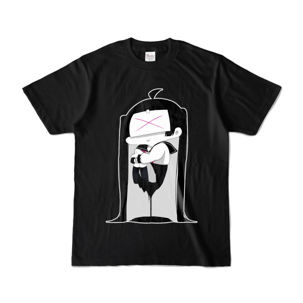 病みセーラー服Tシャツ