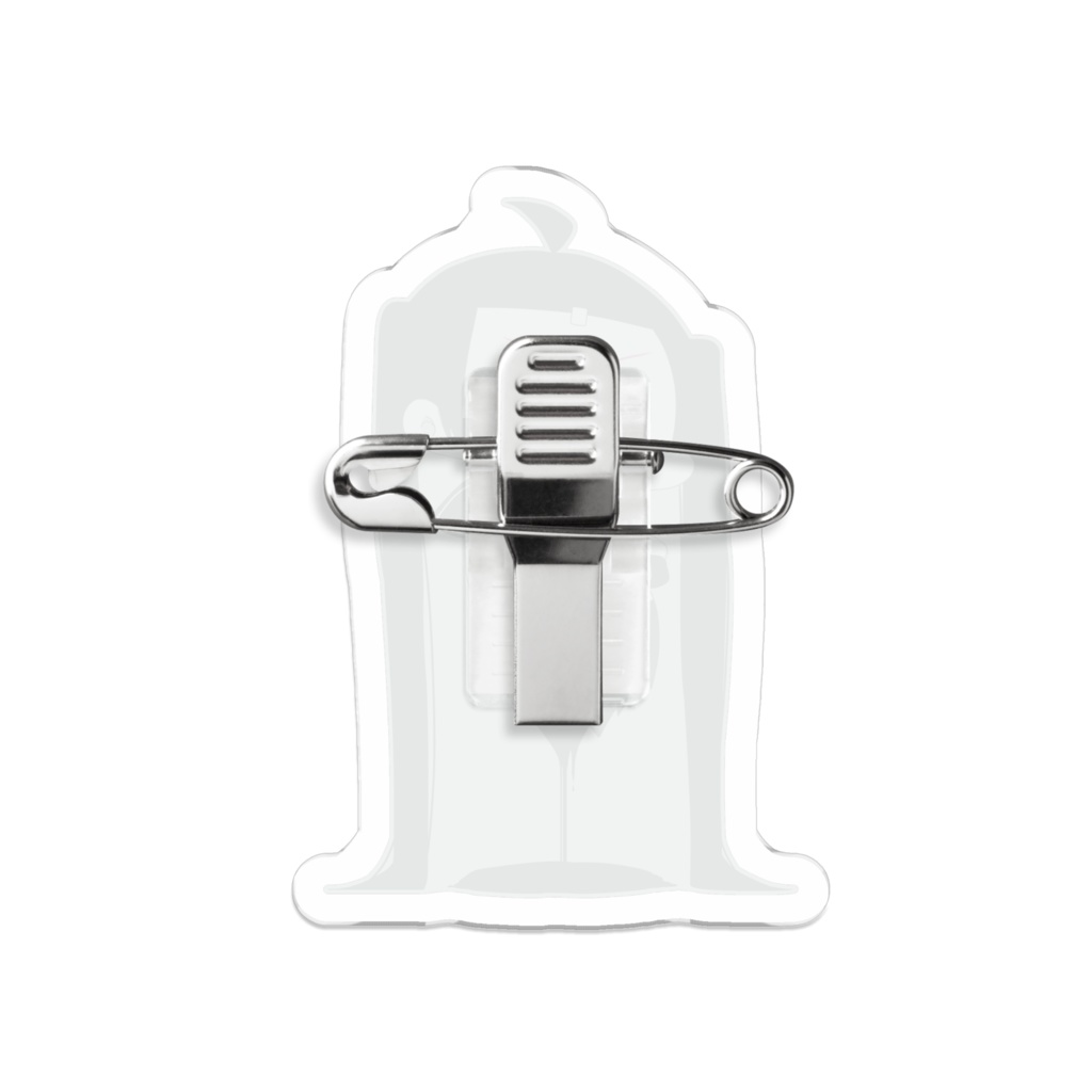 病みセーラー服缶アクリルバッジ